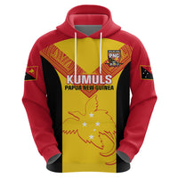 Custom Papua New Guinea Rubgby Hoodie Pacific 2023 Go PNG Kumuls - Wonder Print Shop