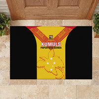 Papua New Guinea Rubgby Rubber Doormat Pacific 2023 Go PNG Kumuls - Wonder Print Shop
