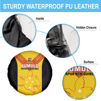 Papua New Guinea Rubgby Spare Tire Cover Pacific 2023 Go PNG Kumuls - Wonder Print Shop