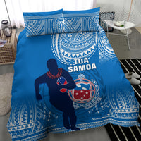 Samoa Rugby Bedding Set Pacific 2023 Go Toa Samoa - Wonder Print Shop