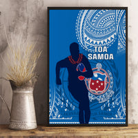 Samoa Rugby Canvas Wall Art Pacific 2023 Go Toa Samoa - Wonder Print Shop