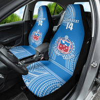 Custom Samoa Rugby Car Seat Cover Pacific 2023 Go Toa Samoa - Wonder Print Shop