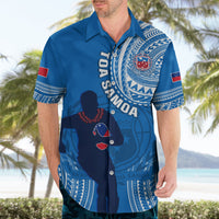 Custom Samoa Rugby Hawaiian Shirt Pacific 2023 Go Toa Samoa - Wonder Print Shop
