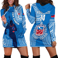 Custom Samoa Rugby Hoodie Dress Pacific 2023 Go Toa Samoa - Wonder Print Shop