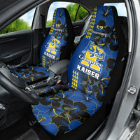 Hawaii Kaiser High School Car Seat Cover Kakau Mix Hibiscus Happy 52nd Anniversary - Wonder Print Shop