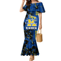 Hawaii Kaiser High School Mermaid Dress Kakau Mix Hibiscus Happy 52nd Anniversary - Wonder Print Shop