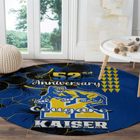 hawaii-kaiser-high-school-round-carpet-kakau-mix-hibiscus-happy-52nd-anniversary