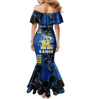 Personalised Hawaii Kaiser High School Mermaid Dress Kakau Mix Hibiscus Happy 52nd Anniversary - Wonder Print Shop