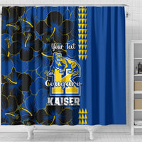 personalised-hawaii-kaiser-high-school-shower-curtain-kakau-mix-hibiscus-happy-52nd-anniversary