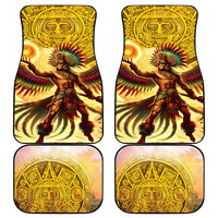 Mexico Panquetzaliztli Car Mats Huitzilopochtli - Aztec God of Sun and War - Wonder Print Shop