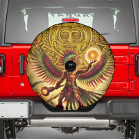 Mexico Panquetzaliztli Spare Tire Cover Huitzilopochtli - Aztec God of Sun and War - Wonder Print Shop