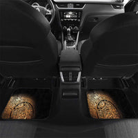 Mexico Warrior Car Mats Huitzilopochtli With Aztec Hummingbird - Wonder Print Shop