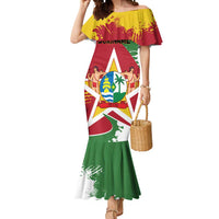 Personalized Suriname Independence Day Mermaid Dress Coat Of Arms - Flag Style - Wonder Print Shop