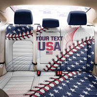 Custom Baseball 2024 USA Back Car Seat Cover Go United States - Wonder Print Shop