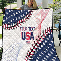 Custom Baseball 2024 USA Quilt Go United States - Wonder Print Shop