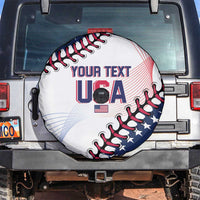 Custom Baseball 2024 USA Spare Tire Cover Go United States - Wonder Print Shop