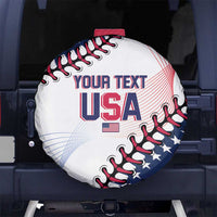 Custom Baseball 2024 USA Spare Tire Cover Go United States - Wonder Print Shop