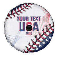 Custom Baseball 2024 USA Spare Tire Cover Go United States - Wonder Print Shop