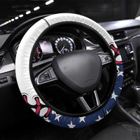 Baseball 2024 USA Steering Wheel Cover Go United States - Wonder Print Shop