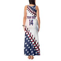 Custom Baseball 2024 USA Tank Maxi Dress Go United States - Wonder Print Shop