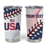 Personalized Baseball 2024 USA Tumbler Cup Go United States - Wonder Print Shop