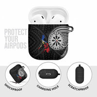 Philippines Strong AirPods Case Filipino Map Polynesian Tattoo - Wonder Print Shop