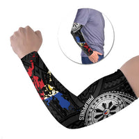Philippines Strong Arm Sleeves Filipino Map Polynesian Tattoo - Wonder Print Shop