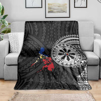 Philippines Strong Blanket Filipino Map Polynesian Tattoo - Wonder Print Shop