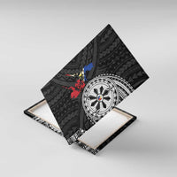 Philippines Strong Canvas Wall Art Filipino Map Polynesian Tattoo - Wonder Print Shop