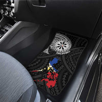 Philippines Strong Car Mats Filipino Map Polynesian Tattoo - Wonder Print Shop