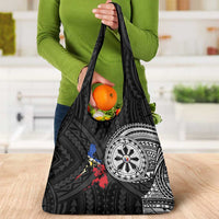 Philippines Strong Grocery Bag Filipino Map Polynesian Tattoo - Wonder Print Shop