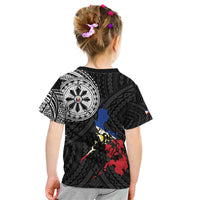 Philippines Strong Kid T Shirt Filipino Map Polynesian Tattoo - Wonder Print Shop