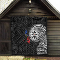 Philippines Strong Quilt Filipino Map Polynesian Tattoo - Wonder Print Shop