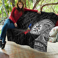 Philippines Strong Quilt Filipino Map Polynesian Tattoo - Wonder Print Shop