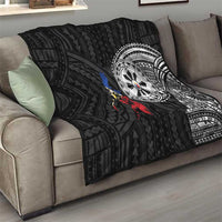 Philippines Strong Quilt Filipino Map Polynesian Tattoo - Wonder Print Shop