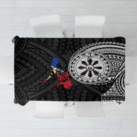 Philippines Strong Tablecloth Filipino Map Polynesian Tattoo - Wonder Print Shop