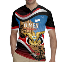 Personalised Yemen Independence Day Rugby Jersey Awwam Temple With Coat Of Arms Proud - Wonder Print Shop