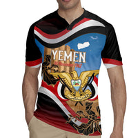 Personalised Yemen Independence Day Rugby Jersey Awwam Temple With Coat Of Arms Proud - Wonder Print Shop