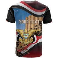 Personalised Yemen Independence Day T Shirt Awwam Temple With Coat Of Arms Proud - Wonder Print Shop