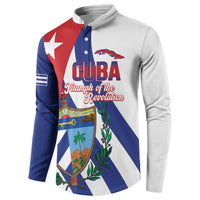 Cuba Liberation Day Button Sweatshirt Triumph Of The Revolution - Wonder Print Shop