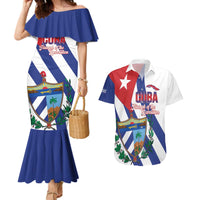 Cuba Liberation Day Couples Matching Mermaid Dress and Hawaiian Shirt Triumph Of The Revolution - Wonder Print Shop