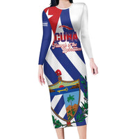 Cuba Liberation Day Family Matching Long Sleeve Bodycon Dress and Hawaiian Shirt Triumph Of The Revolution - Wonder Print Shop