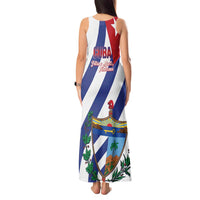 Cuba Liberation Day Tank Maxi Dress Triumph Of The Revolution - Wonder Print Shop