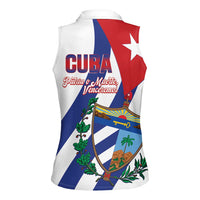 Cuba Liberation Day Women Sleeveless Polo Shirt Triumph Of The Revolution - Wonder Print Shop