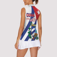Cuba Liberation Day Women Sleeveless Polo Shirt Triumph Of The Revolution - Wonder Print Shop