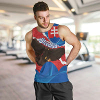 Slovakia Restoration Day Men Tank Top Happy 1st Of January - Slovak Golden Eagle - Wonder Print Shop
