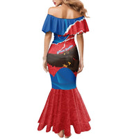 Slovakia Restoration Day Mermaid Dress Happy 1st Of January - Slovak Golden Eagle - Wonder Print Shop