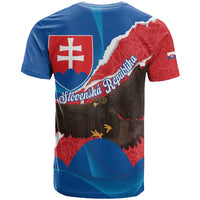 Slovakia Restoration Day T Shirt Happy 1st Of January - Slovak Golden Eagle - Wonder Print Shop