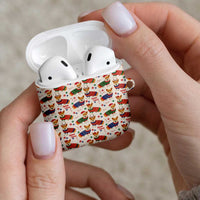 Wales Corgi Christmas AirPods Case Nadolig Llawen Welsh Dog Seamless Vibes - Wonder Print Shop