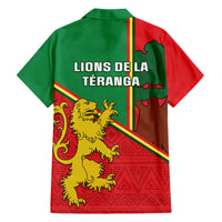 Senegal Football Family Matching Off Shoulder Maxi Dress and Hawaiian Shirt 2024 Go Champions Lions De La Teranga - Wonder Print Shop